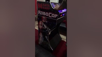 Custom Made 2 player Robocop Arcade Pedestal with Hyperspin, custom intro & gameplay