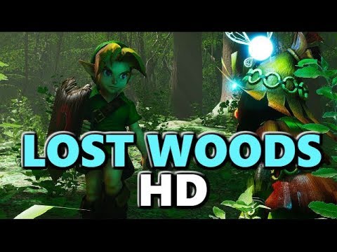 Zelda Ocarina of Time Unreal Engine 4 Lost Woods 