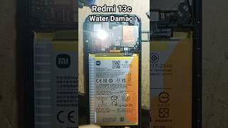 Redmi 13c water damage flash light automatic on