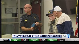Former Wyoming police officers get special recognition