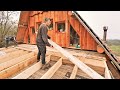 Roof and Windows (I&#39;m Still Alive) / OFF Grid CABIN Building (S4 Ep6)