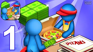 Pizza Empire - Chef & Serve - Gameplay Walkthrough Part 1 Stickman Pizza Ready Restaurant Menager screenshot 2