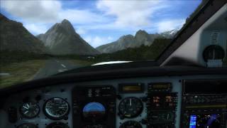 Landing in NZMF FSX!
