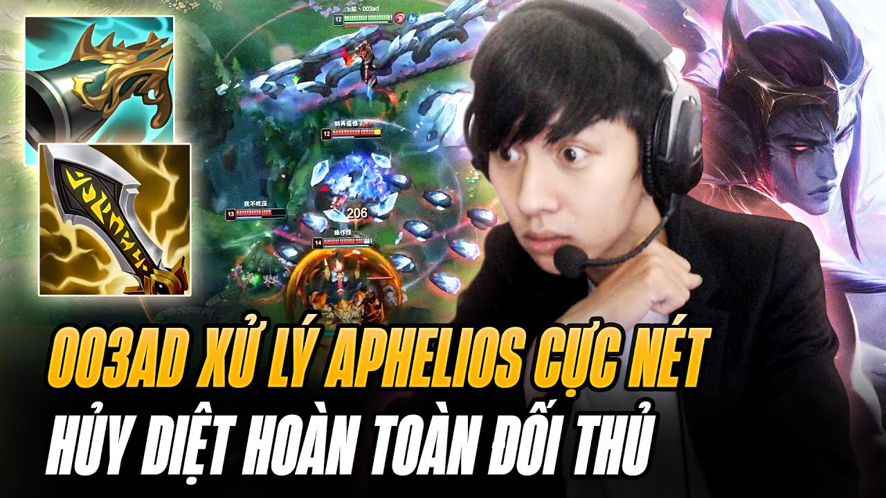 003AD Và Ván Đấu Aphelios Xử Lý Cực Khét Kết Hợp Với Hỗ Trợ Ăn Ý Thresh Hủy Diệt Hoàn Toàn Đối Thủ