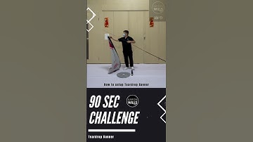 Teardrop Flag or Blade Banner (Setup within 90Sec) #Shorts