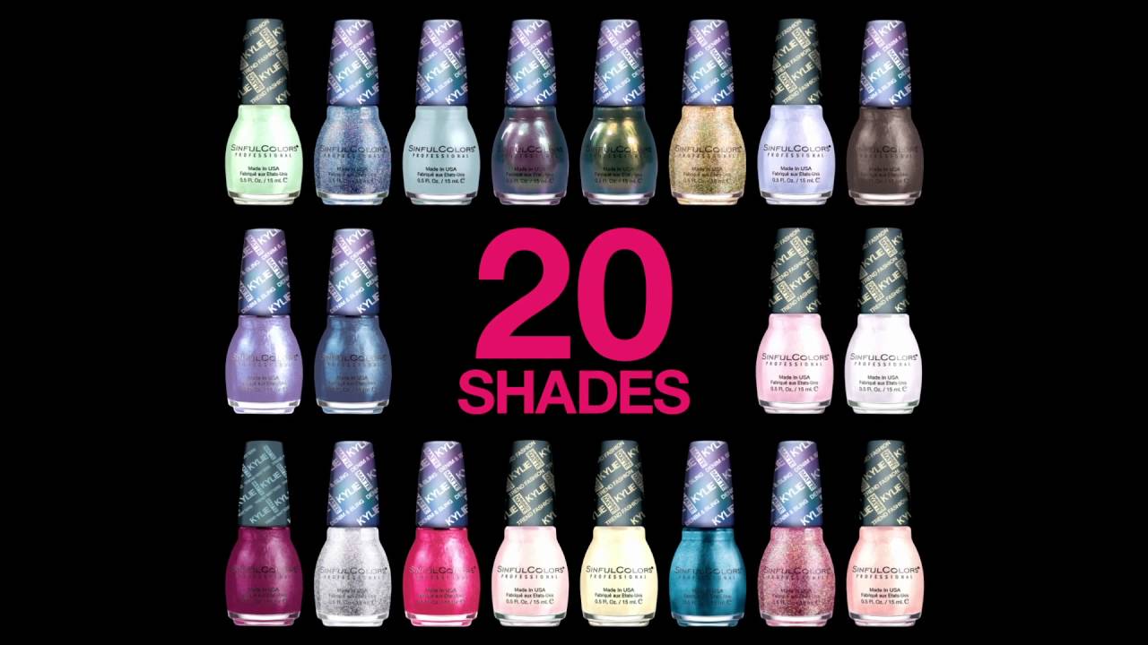 SinfulColors Kylie Jenner Denim and Bling Collection