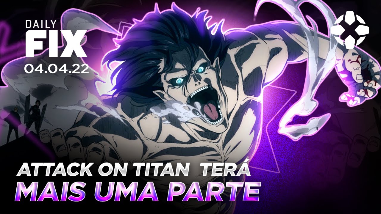 Attack on Titan: parte 2 da 4ª temporada é confirmada para 2022