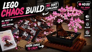 LEGO Bonsai Tree ASMR 🌸 | No Sort Challenge (40 Min Full Build)