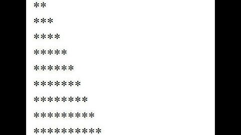 Print Star Triangle Pattern in PHP