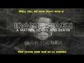 Iron Maiden For The Greater Good Of God Subtitulado al Español with Lyrics HD