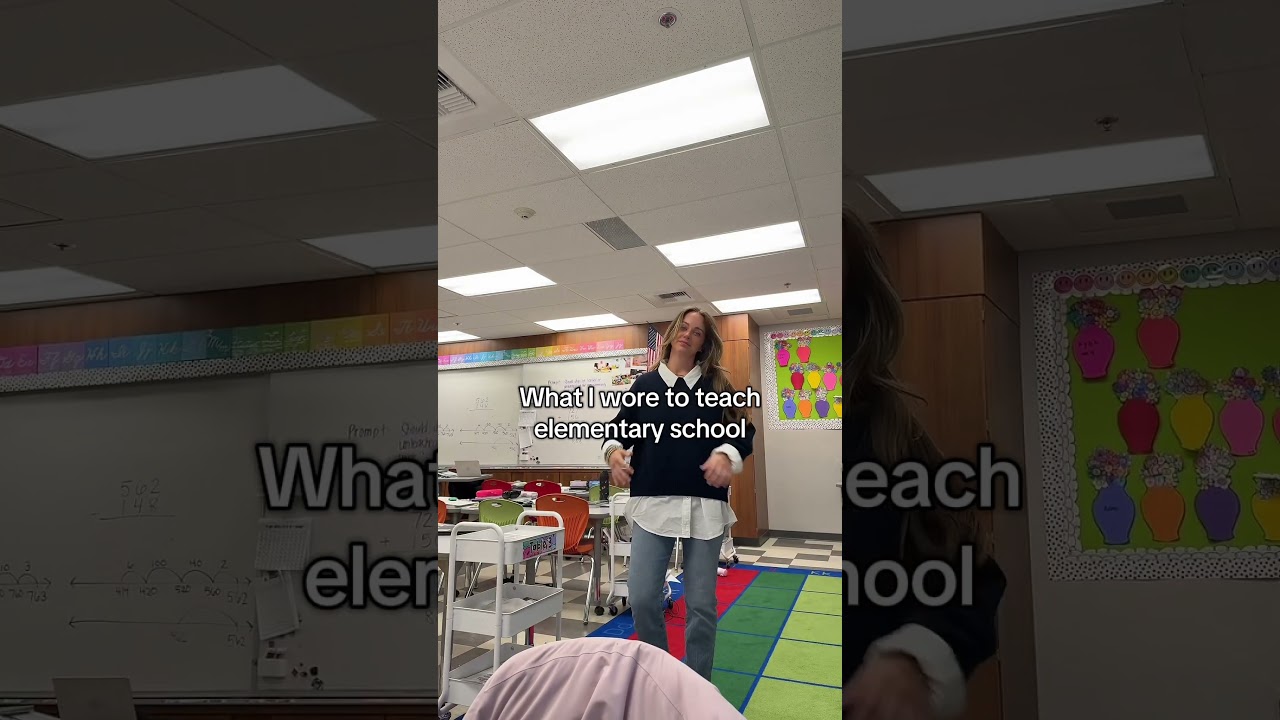 What I Wore to Teach 3rd Graders 