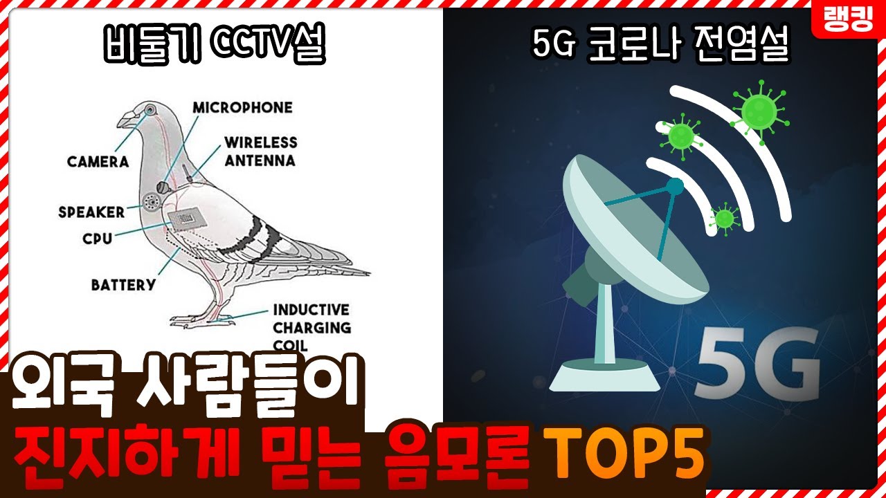 이걸 왜 믿는거야..? 외국 사람들이 진지하게 믿는다는 황당한 음모론 TOP5