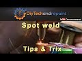 Spot welding batteries tips & trix