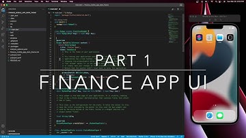 Flutter | Finance App Onboarding Dribbble UI to App | Speed Code | Part 1