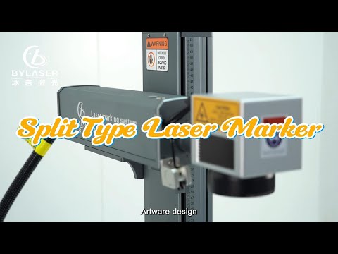 Portable split type Laser Marking Machine✨✨#fiberlaser #lasermarking #laserengraving #lasermachine