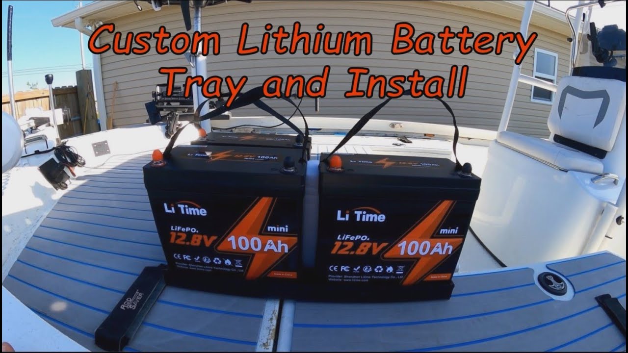 DIY Lithium Battery Tray 