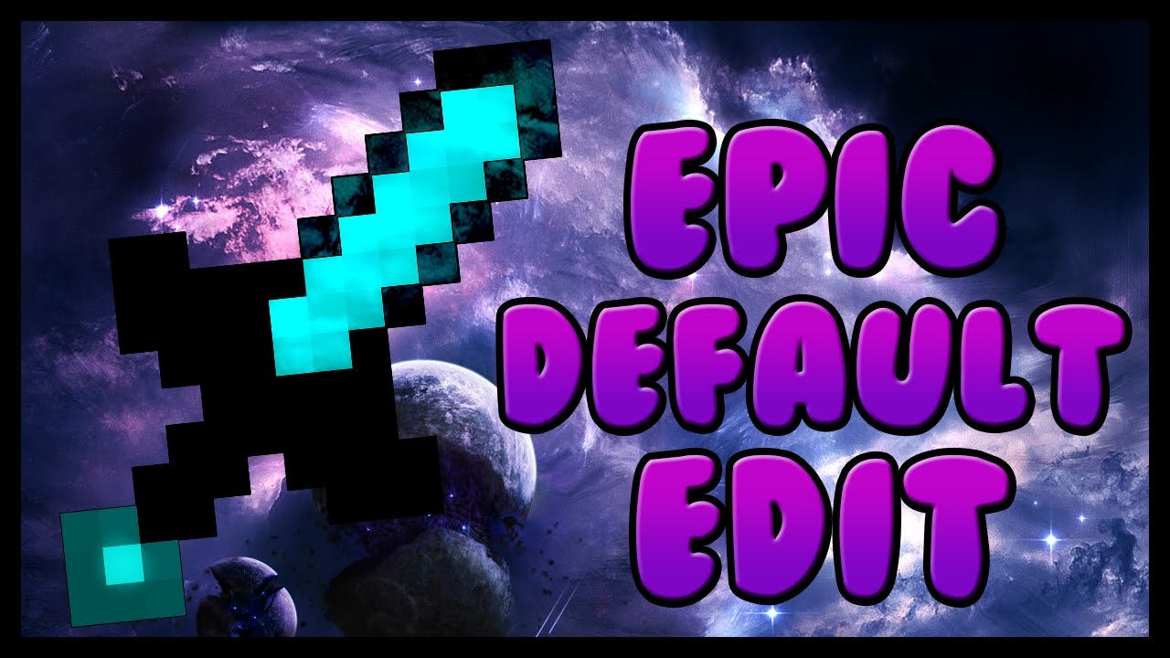 MINECRAFT PVP TEXTURE PACK - EPIC DEFAULT EDIT NO LAG 1.7.X/1.8.X - YouTube