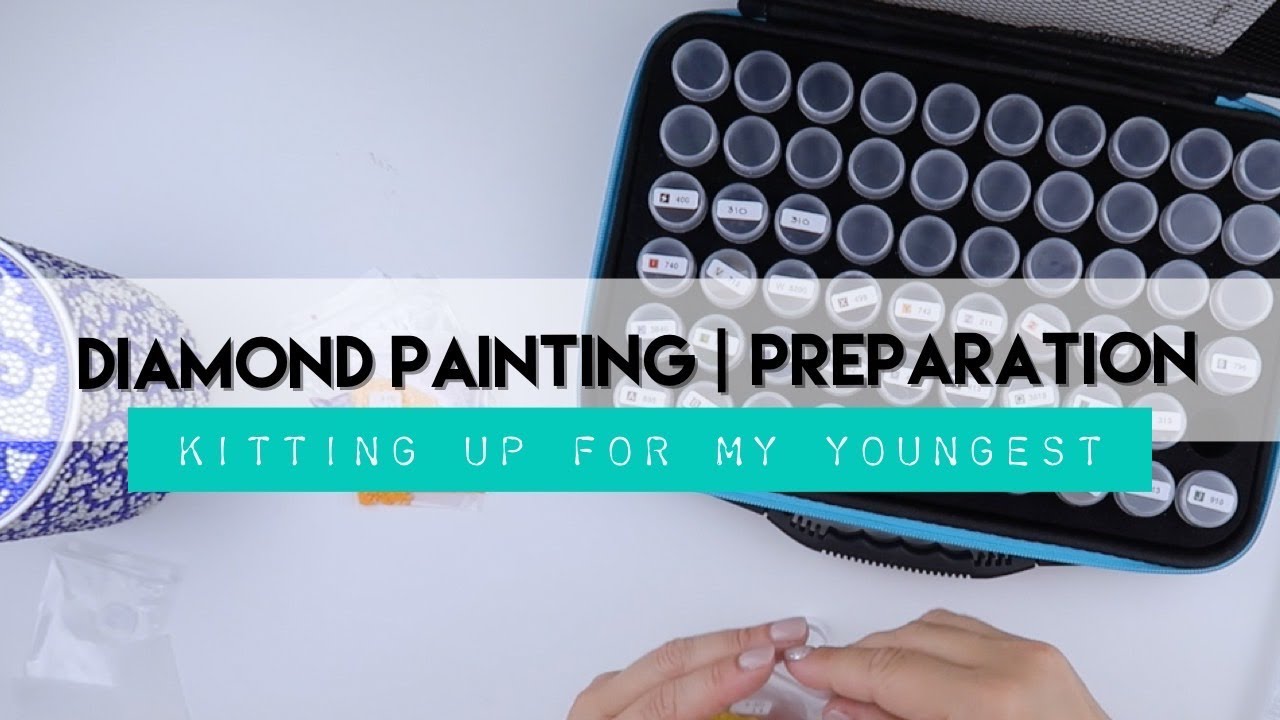 Diamond Painting Preparation | Black Magic by PaintGem