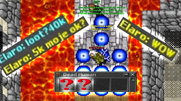 (PK) 57 MS Vs. 41 MS! Very nice loot! (Elysia 2006 - RL Tibia 7.6) Iznek