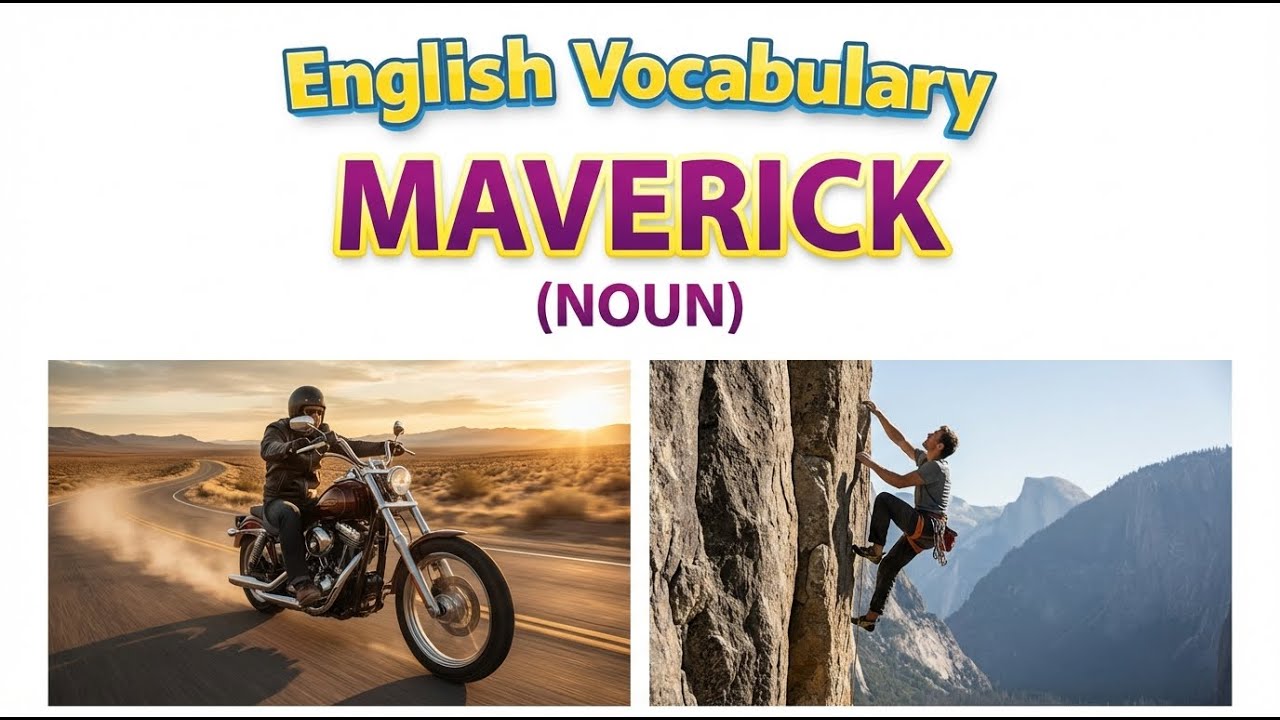 1611) Maverick ... word meaning, synonym, antonym .... English vocabulary for SSC, CGL, CAT