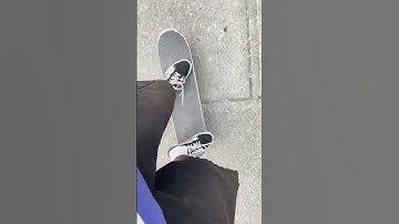 How to roll off a curb on your skateboard | #shorts