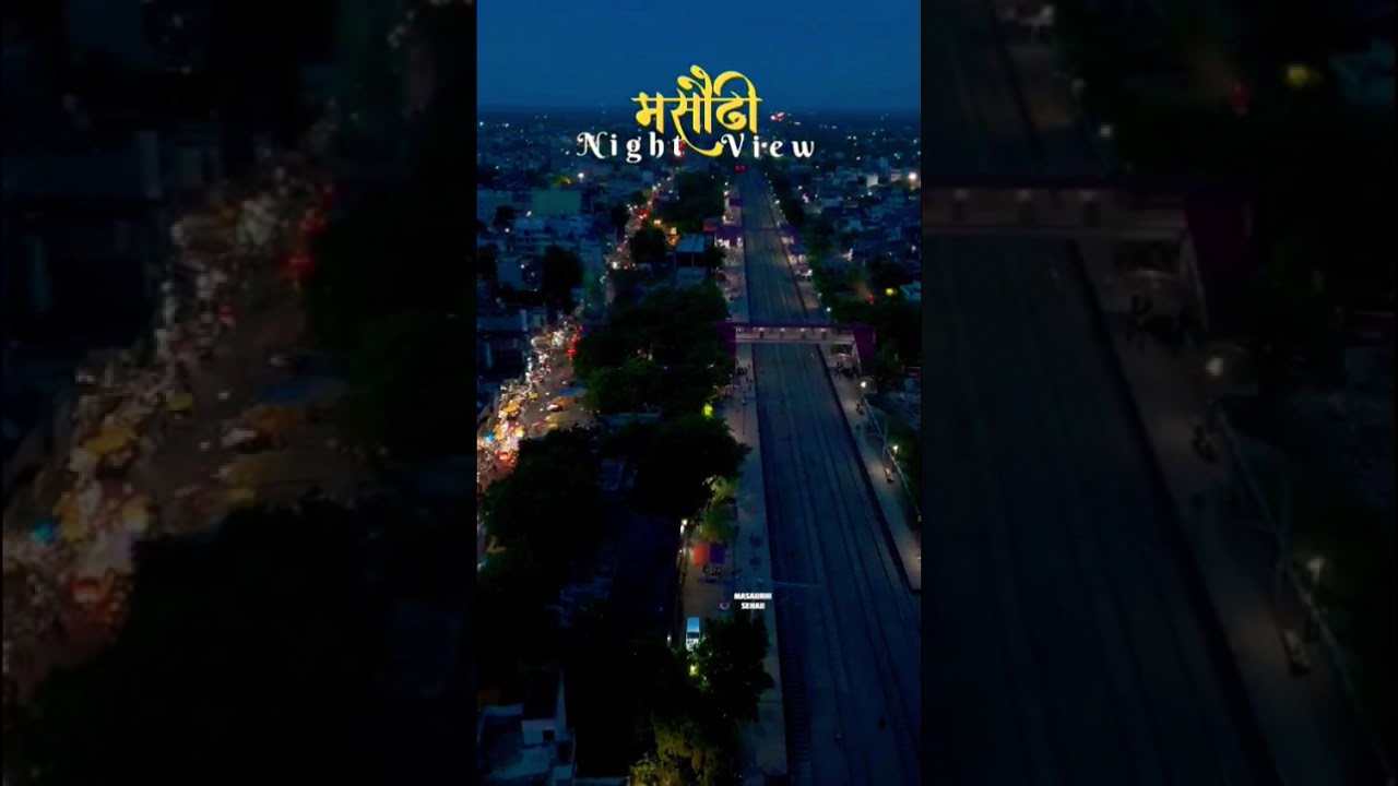 Night view of Masaurhi (Patna)