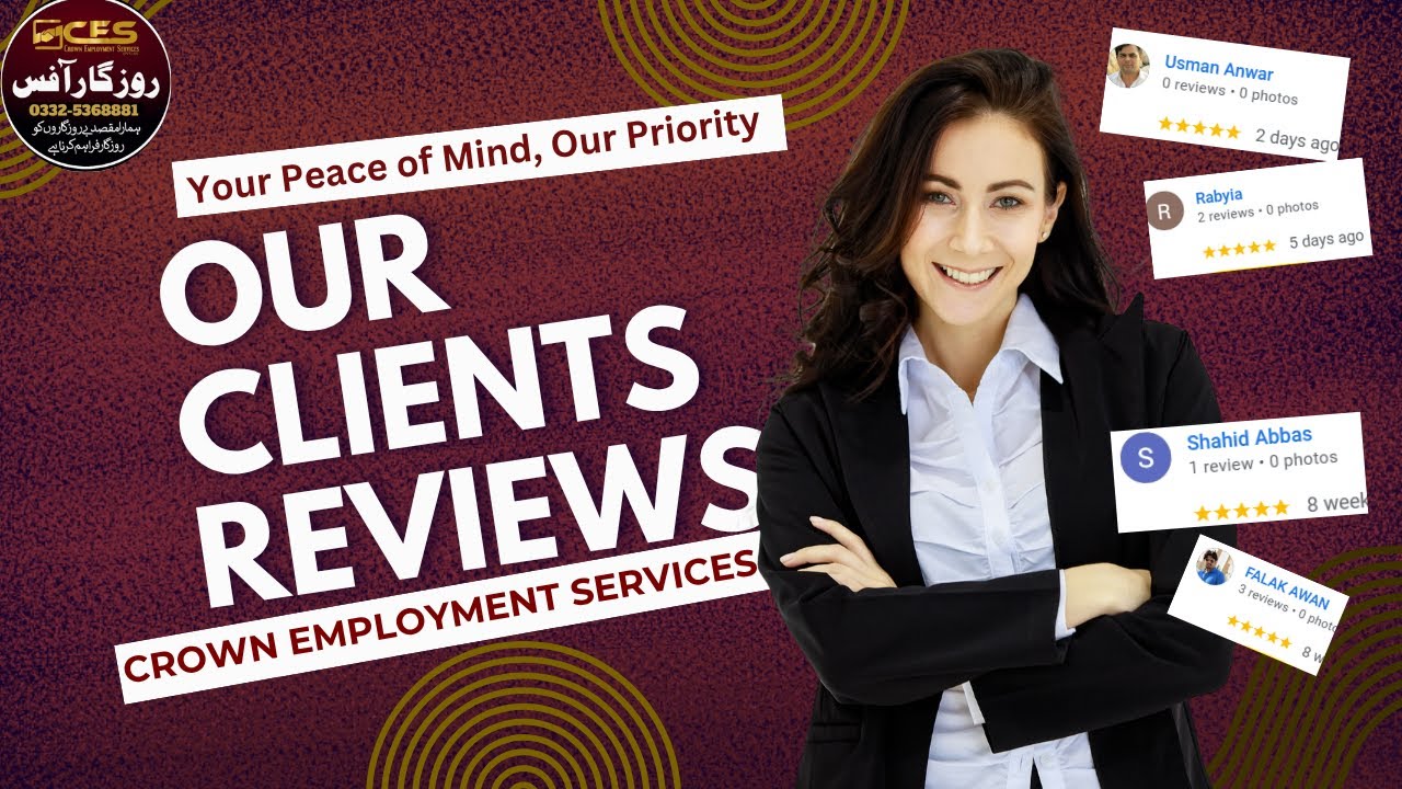 Our client reviews | Best domestic service providers in Pakistan | Jobs in Pakistan 2025