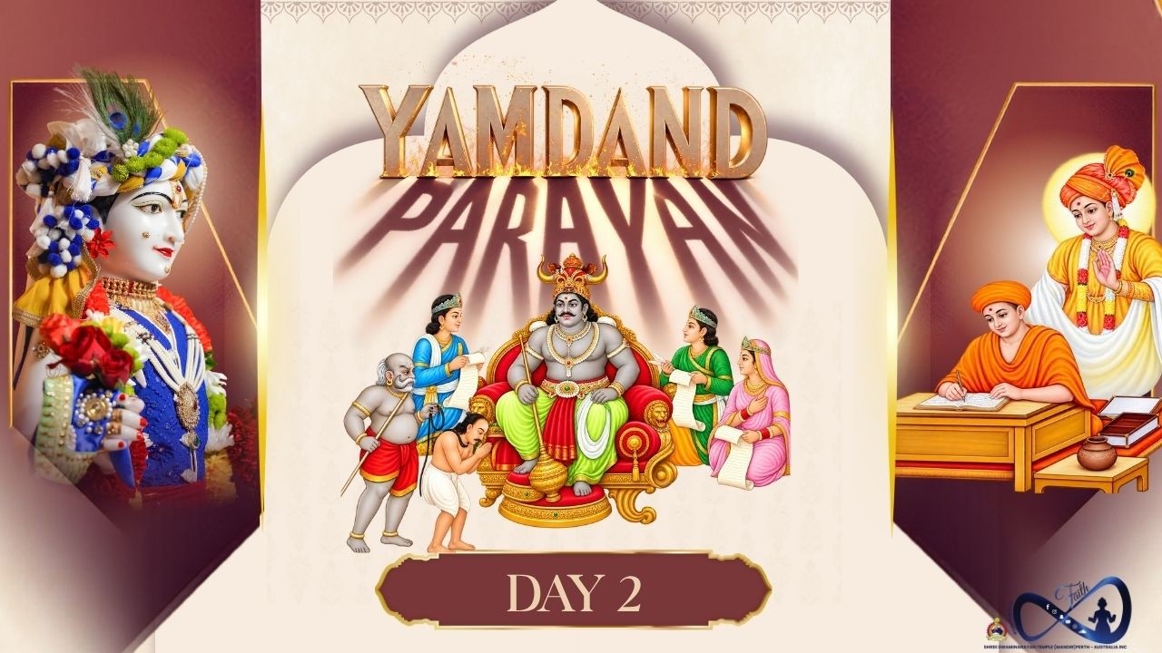 🔴 LIVE | Day 2 Yamdand Parayan | Shree Swaminarayan Mandir Perth