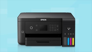 Epson ET-3700: Wireless Setup Using the Control Panel