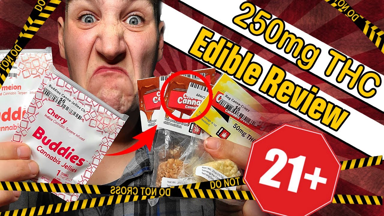 250mg THC Edibles | Gummies & Rice Crispy Treats | Oregon Cannabis