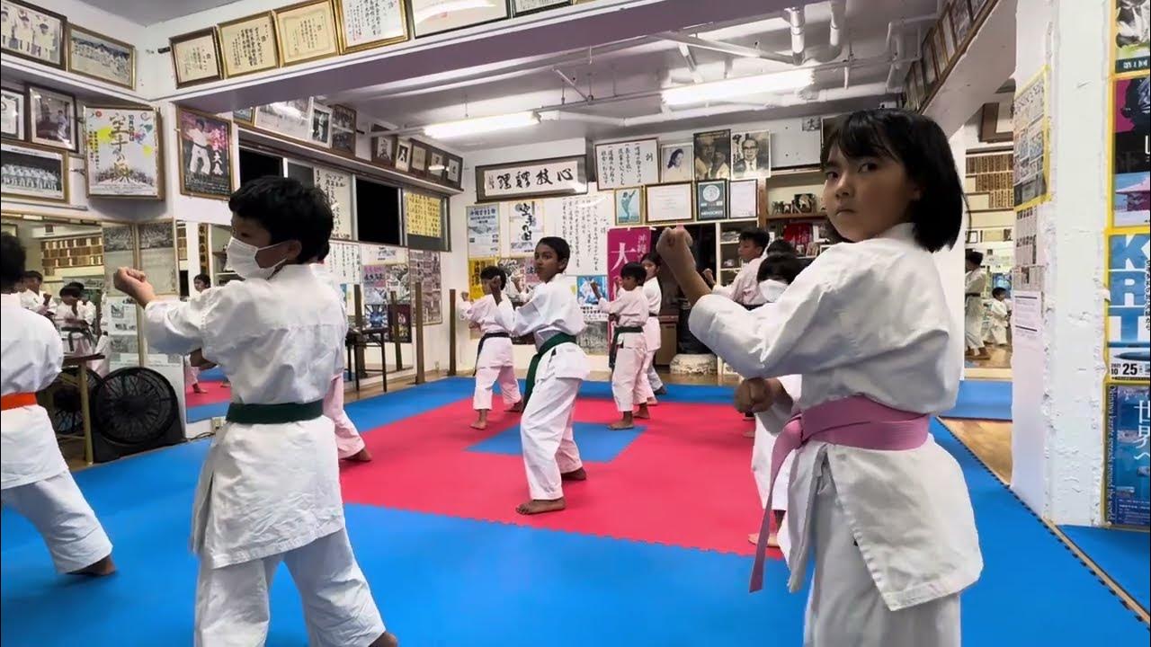 Hesandu (9YO) Pinan Sandan at Taishinkan Hombu Dojo