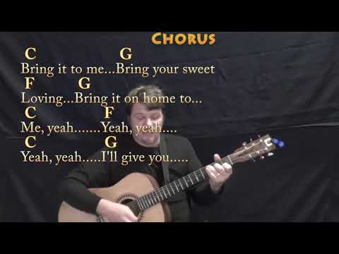 Bring It On Home (Sam Cooke) Strum Guitar Cover Lesson in C with Chords/Lyrics