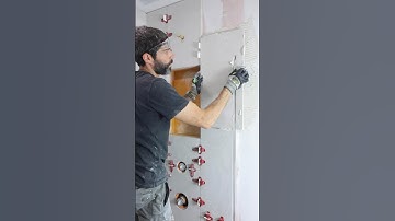 Vertical Tile Shower Wall Tips - #shorts #homerepairtutor