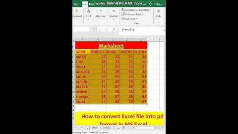 #shrisaicomputer #shorts How to convert Excel file into pdf format in MS Excel #excel