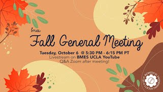 BMES Fall GM