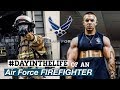 AIR FORCE FIREFIGHTER | #DAYINTHELIFE