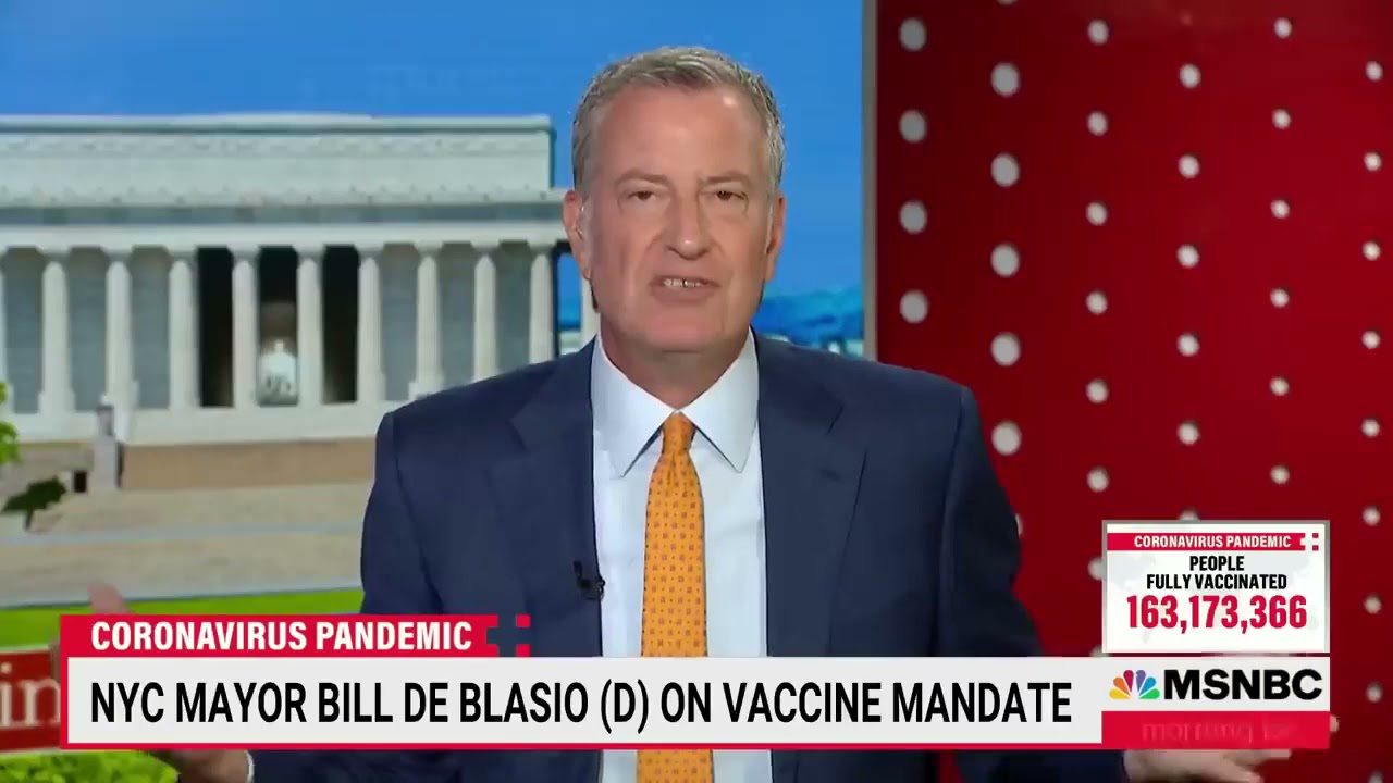 NYC Mayor: It’s Time For Mandates; It’s The Only Way To Protect Our People