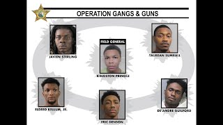 News conference: Operation Gangs & Guns (October 20, 2023)