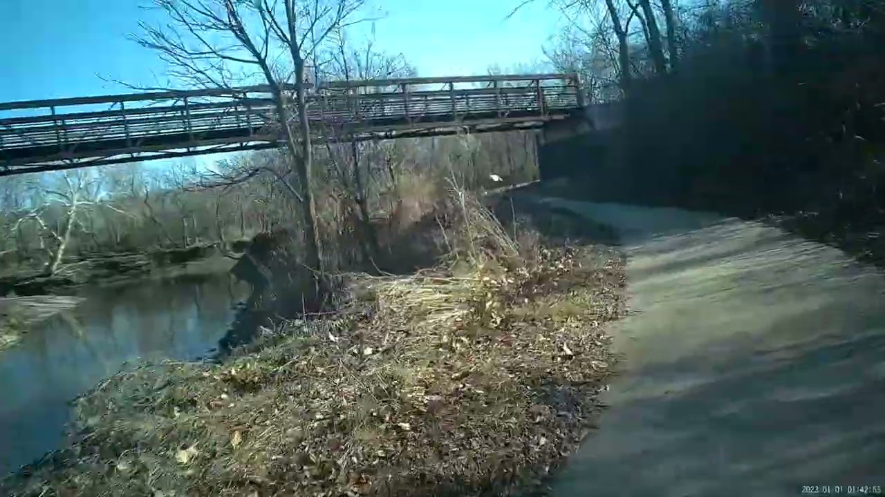 Riding through town on my e bike