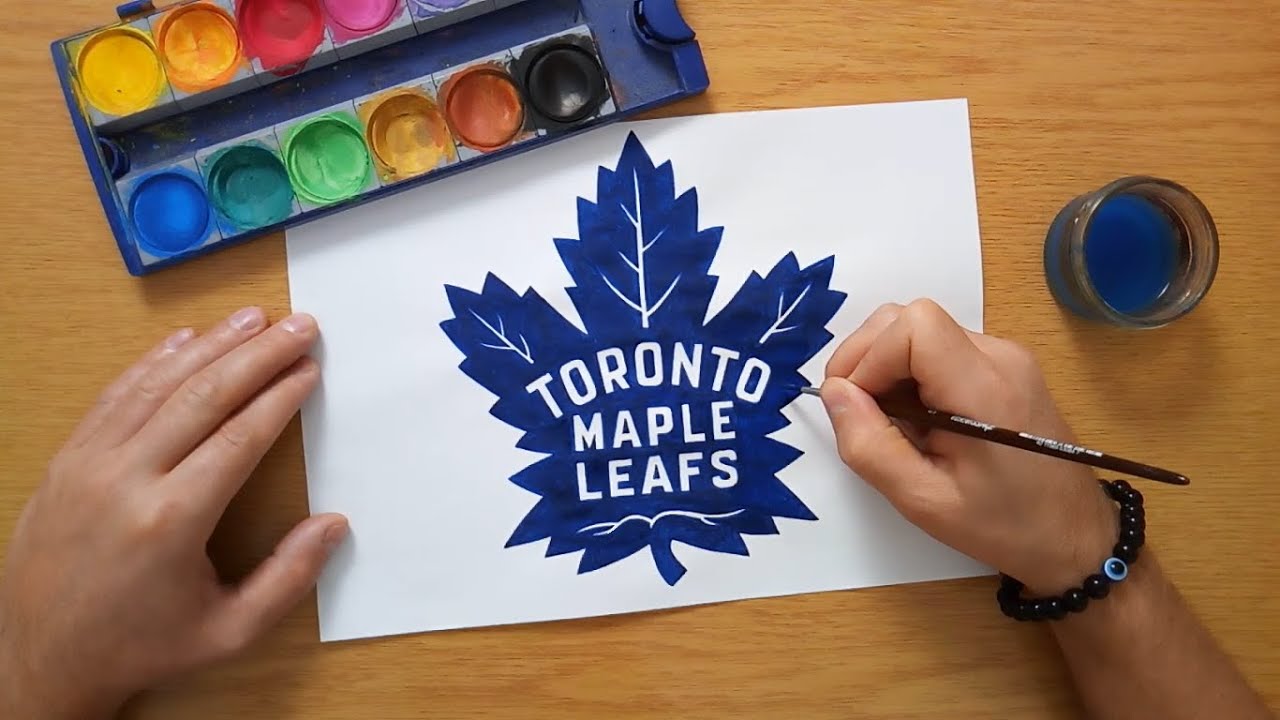 How To Draw Toronto Maple Leafs Jersey - Step By Step Drawing 