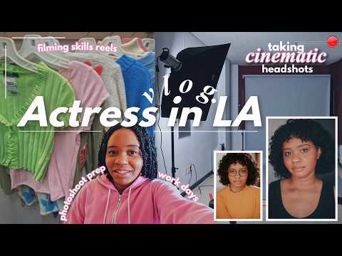 this is how I'm going to book my dream role (marketing material BTS) | Days in the life of an Actor