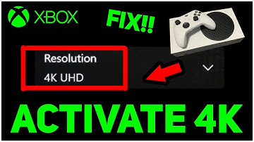 Xbox Series X/S How to FIX not able to Activate 4K!