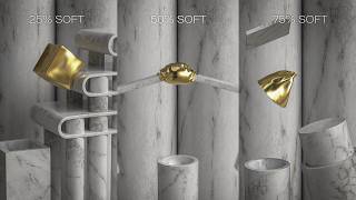 Celebrity Satisfying Compilation 0% vs 100%  Softness 3D Soft Body Simulation #3d #shorts #blender Net Worth