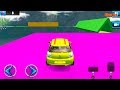 Ramp Car Parkour - Impossible Ramp Car Driving &amp; Stunts - Android Gameplay