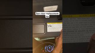 Sun visor replacement Wealth