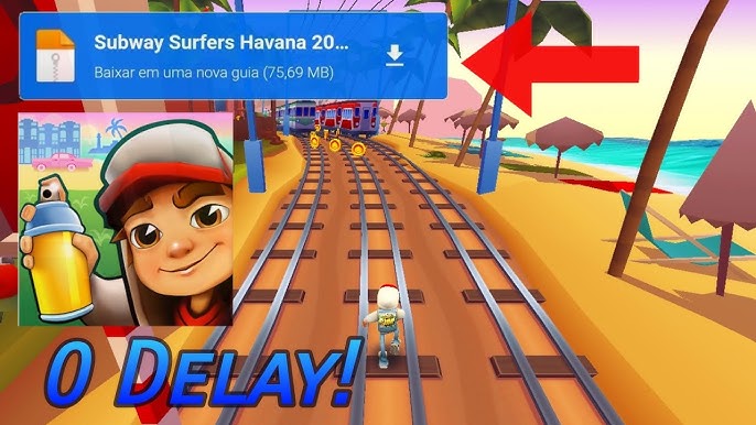 3 melhores versões 0 delay do Subwaysurf #subwaysurfers #subway