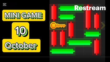 10th October 🔴Live Hamster Kombat Daily Mini-Game Puzzle Solved #hamstercombat #minigame#minipuzzle