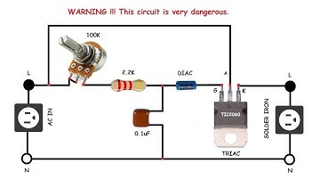 Solder Iron Controller, Light dimmer, AC motor speed controller.