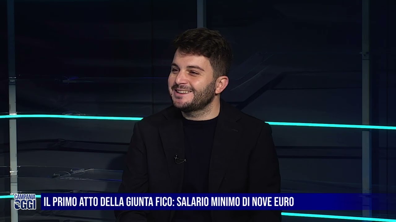 #CampaniaOggi - La prima mossa di Roberto Fico, salario minimo a 9 euro e Sfida del registro tumori