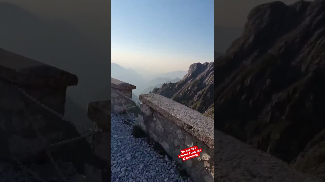 Via del Sale MTB al tramonto - Limone Piemonte